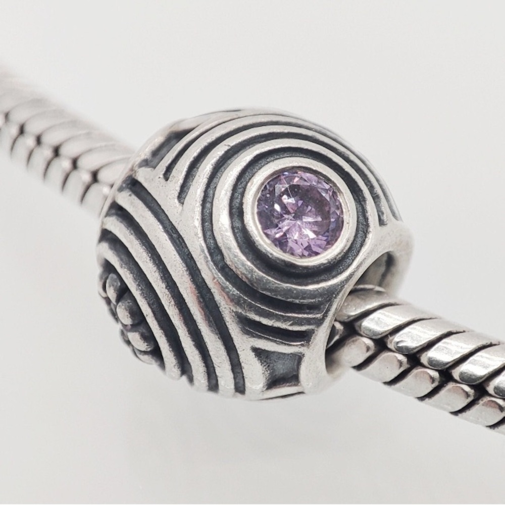 Pandora Hypnotic Purple Amethyst Charm